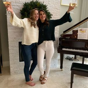 Emerald Chenille Bell Sleeve Sweater